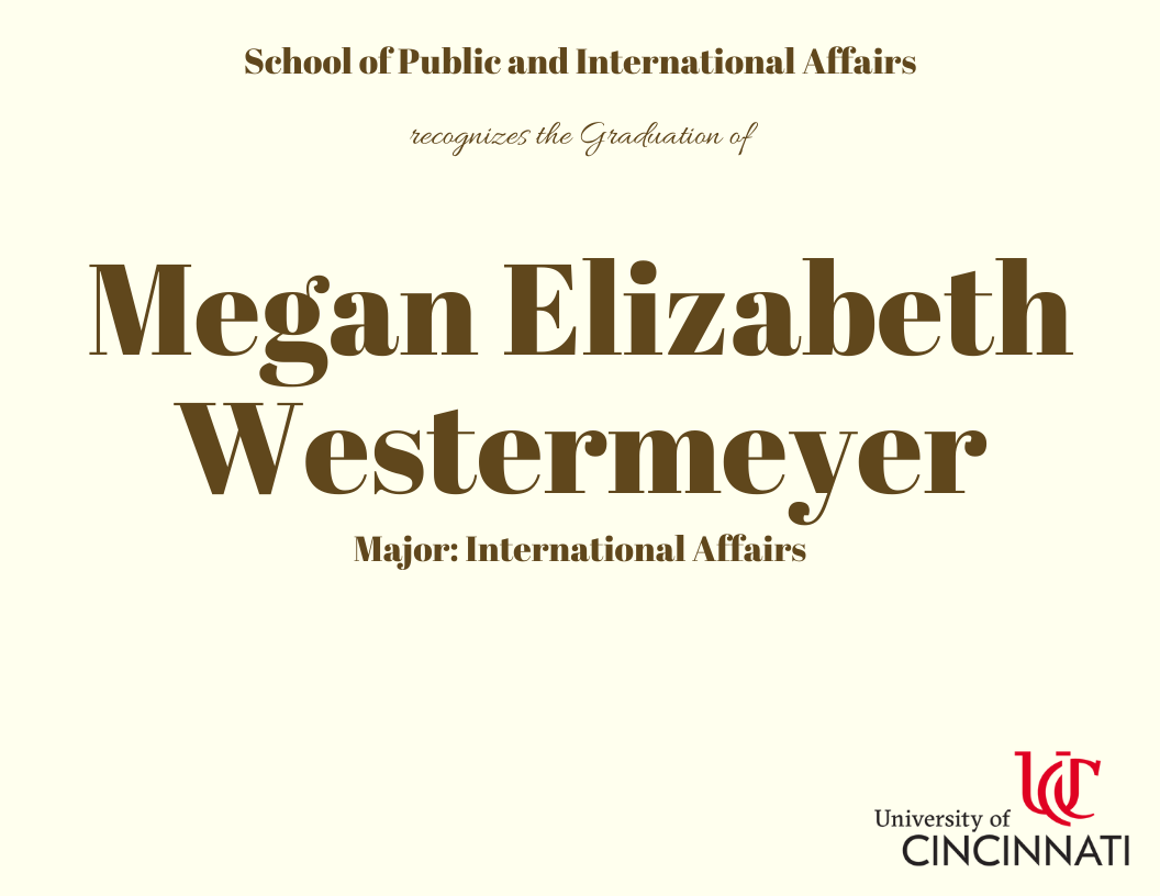 Megan Elizabeth Westermeyer